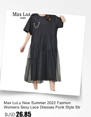 Amax LuluE Korean Luxury Fashion Spring Women Vintage Denim Vest Dress Ladies Casual Sleeveless Vestido Female Oversized Clothes