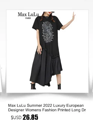 Amax LuluE Korean Luxury Fashion Spring Women Vintage Denim Vest Dress Ladies Casual Sleeveless Vestido Female Oversized Clothes