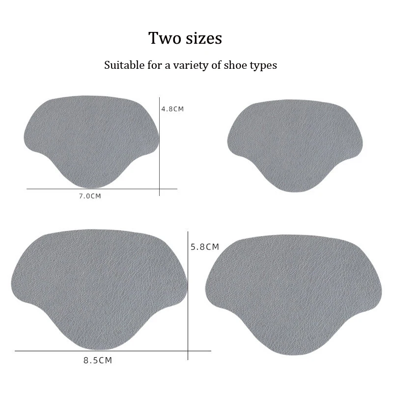 4PCS Insoles Heel Repair Subsidy Sticky Shoes Hole Sneaker Lined With Anti-Wear After Heel Stick Foot Care Pad Insoles for shoes