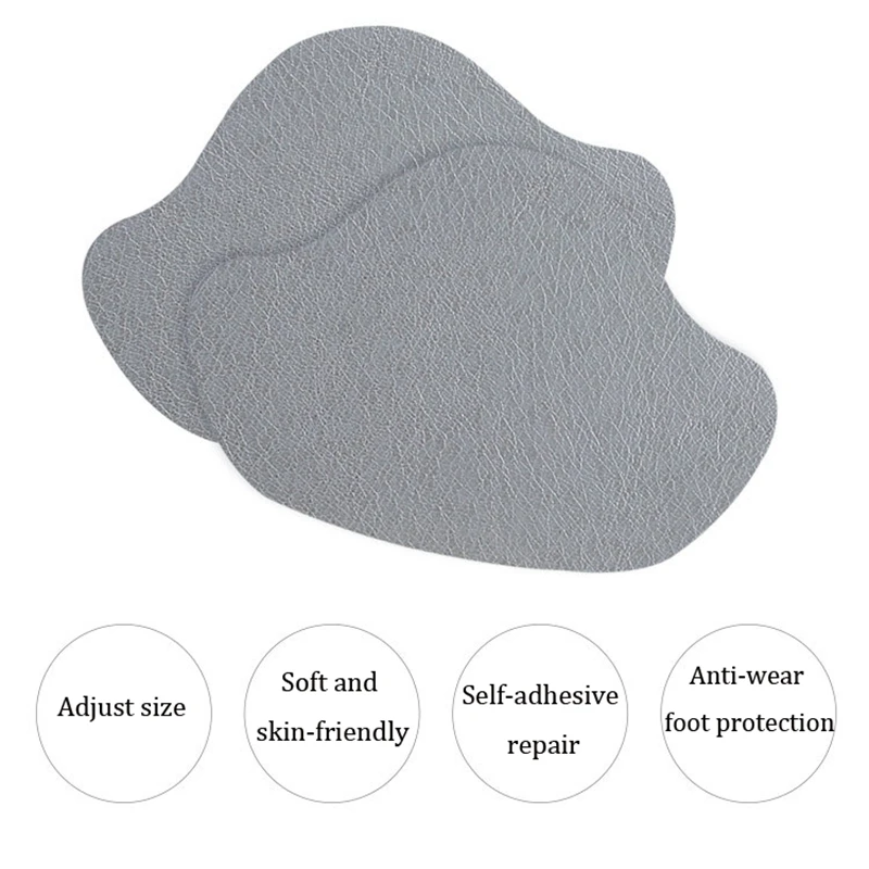 4PCS Insoles Heel Repair Subsidy Sticky Shoes Hole Sneaker Lined With Anti-Wear After Heel Stick Foot Care Pad Insoles for shoes