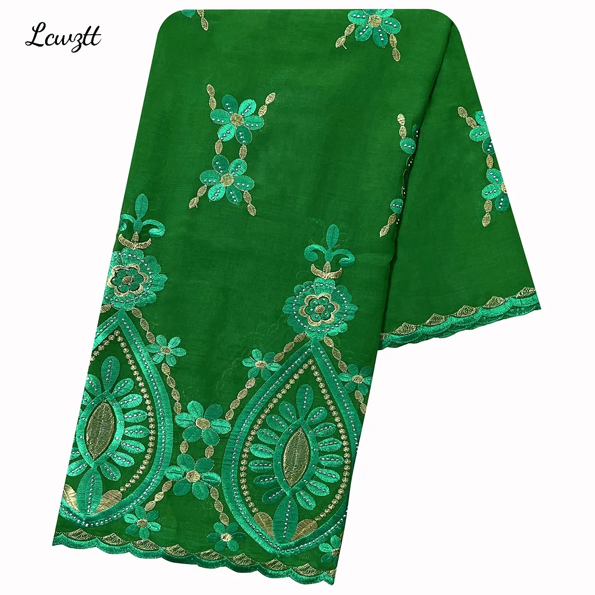 2026 Fashion Hot Sale African Women Scarfs Big Circle Design Big Embrodiery Cotton Big Size Muslim Scarf for Shawls Pashmina