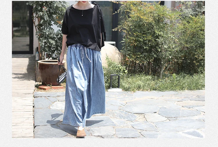AmaxluluE 2025 Spring Harajuku Design Womens Wide Leg Pants Vintage Loose Female Denim Pants Korean Pockets Leisure Blue Jeans