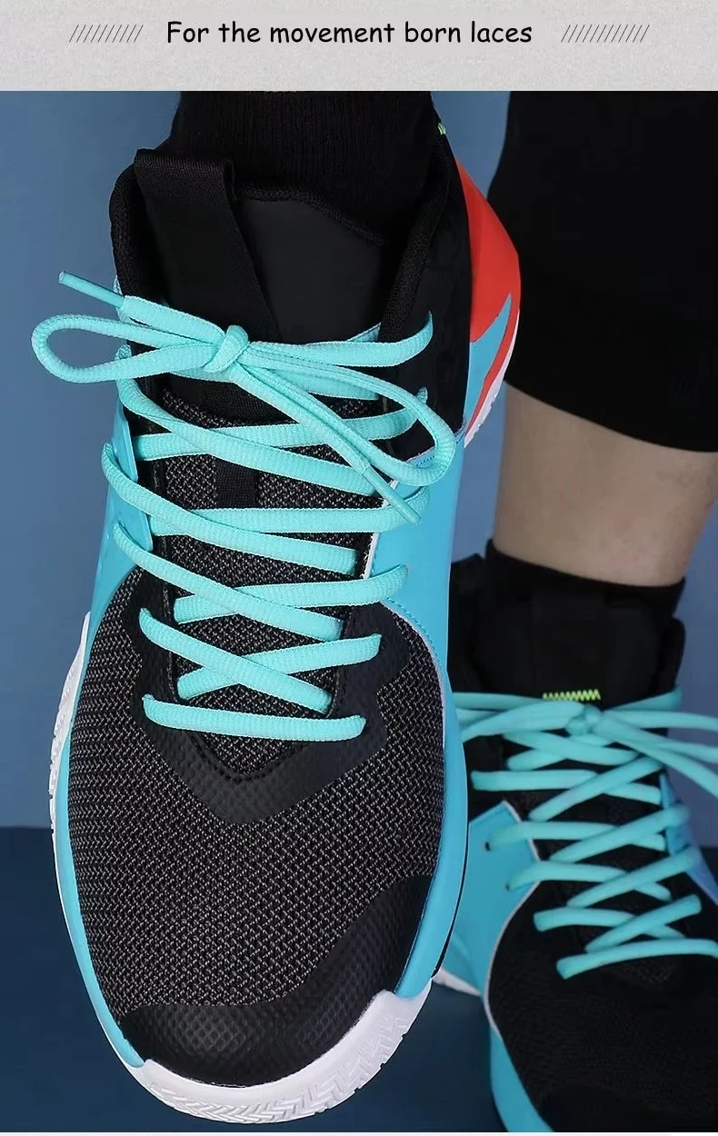 Round Shoelaces Basketball Sneakers Shoe Laces Black White Shoelace Men Women Casual Sports Shoe Shoestrings White Black