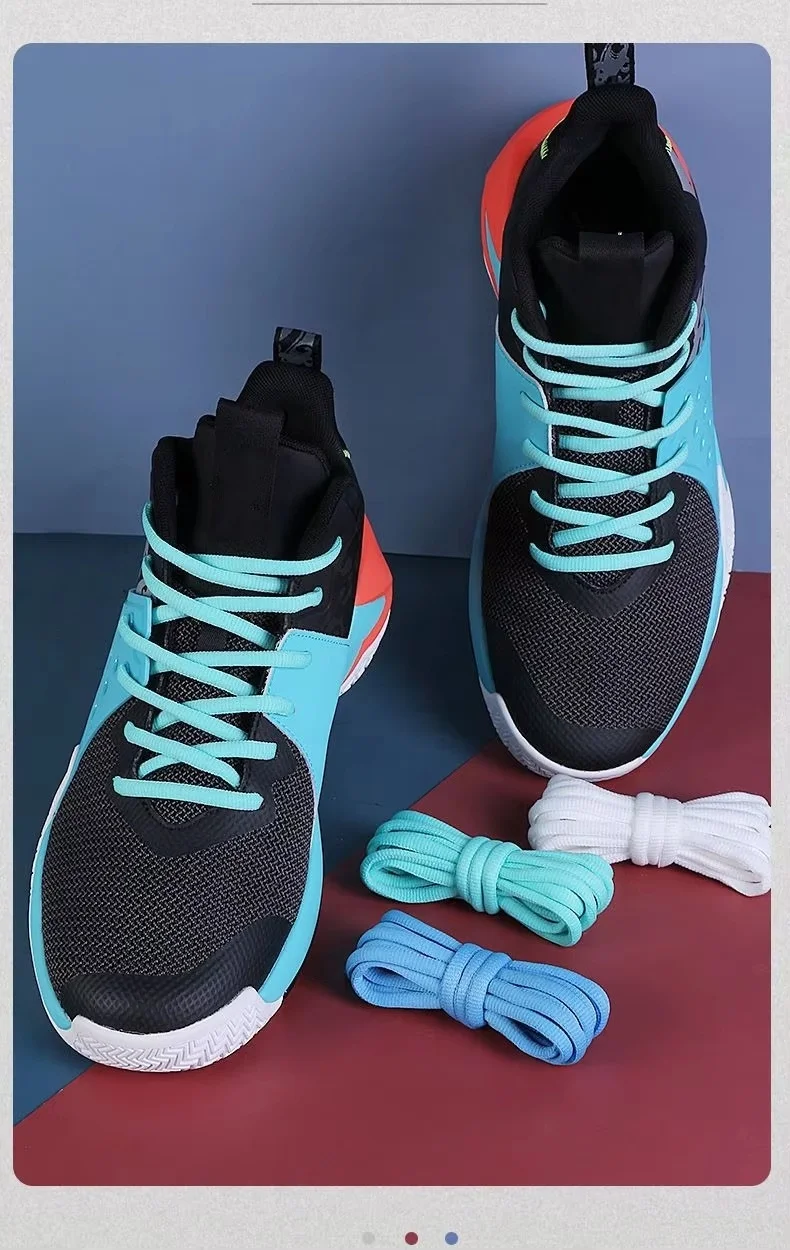 Round Shoelaces Basketball Sneakers Shoe Laces Black White Shoelace Men Women Casual Sports Shoe Shoestrings White Black