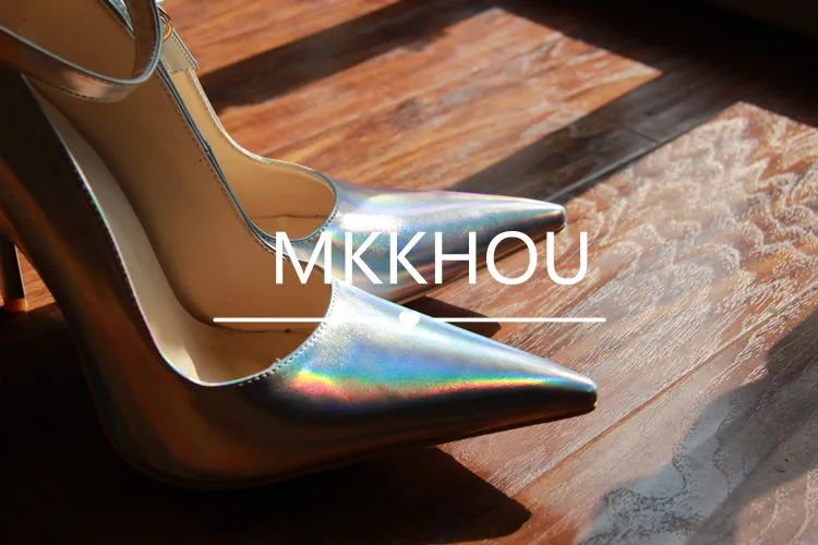 MKKHOU Fashion Single Shoes Women New Four Seasons Shoes High Heels Original Design Simple Yellow Pumps 15cm Sexy Ladies Shoes