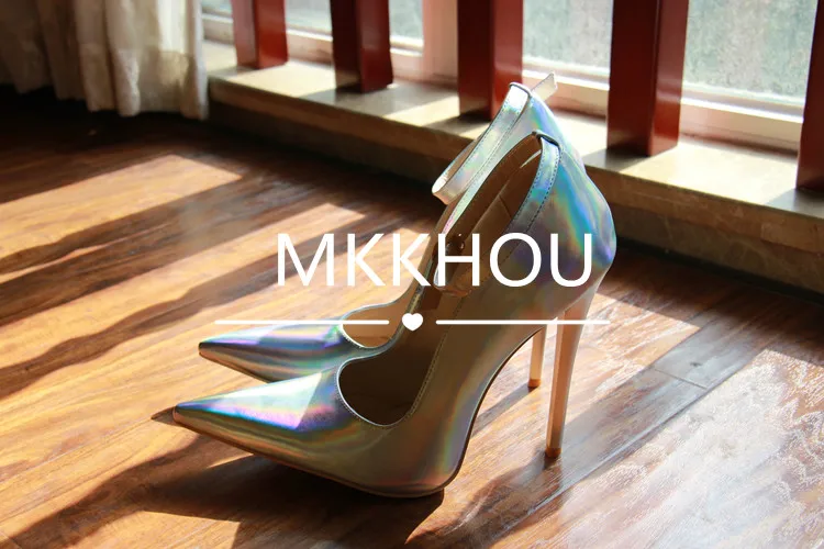 MKKHOU Fashion Single Shoes Women New Four Seasons Shoes High Heels Original Design Simple Yellow Pumps 15cm Sexy Ladies Shoes