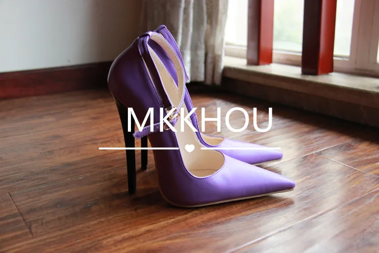 MKKHOU Fashion Single Shoes Women New Four Seasons Shoes High Heels Original Design Simple Yellow Pumps 15cm Sexy Ladies Shoes