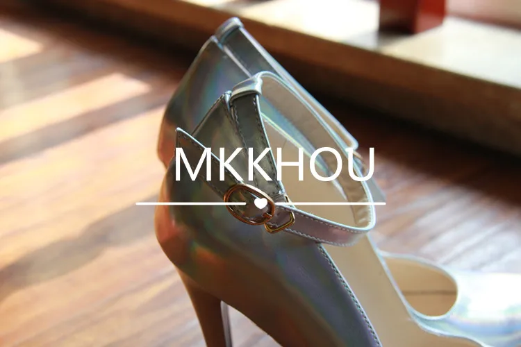 MKKHOU Fashion Single Shoes Women New Four Seasons Shoes High Heels Original Design Simple Yellow Pumps 15cm Sexy Ladies Shoes