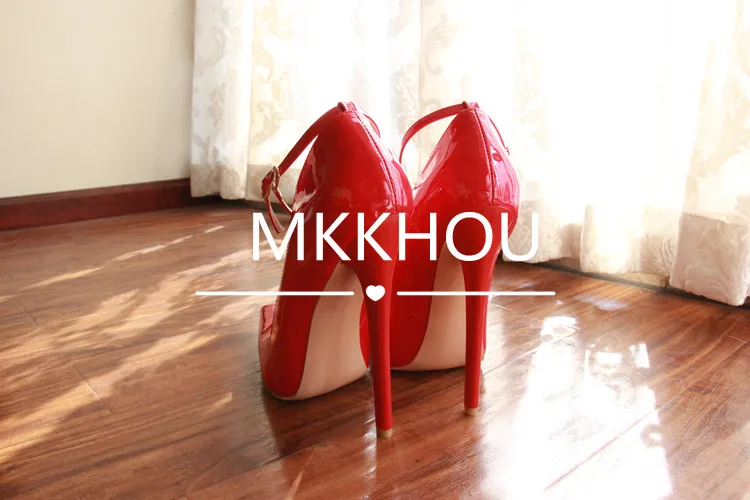 MKKHOU Fashion Single Shoes Women New Four Seasons Shoes High Heels Original Design Simple Yellow Pumps 15cm Sexy Ladies Shoes