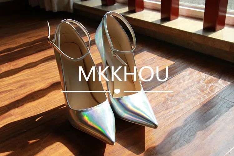 MKKHOU Fashion Single Shoes Women New Four Seasons Shoes High Heels Original Design Simple Yellow Pumps 15cm Sexy Ladies Shoes