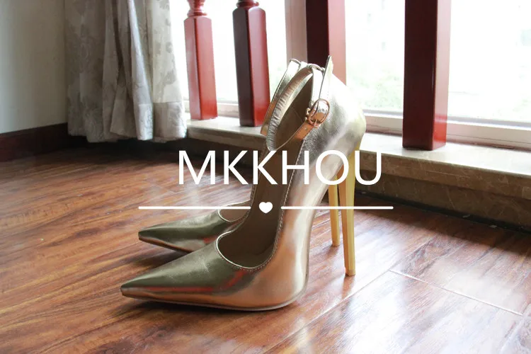 MKKHOU Fashion Single Shoes Women New Four Seasons Shoes High Heels Original Design Simple Yellow Pumps 15cm Sexy Ladies Shoes