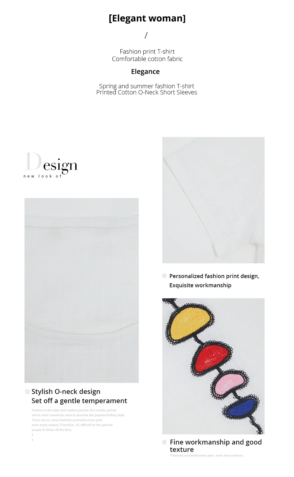 Astrid Summer Women's T-shirt 2023 Cotton Linen Top Female Oversized Short Sleeve Tee Colorful Sequins Button Fashion Clothing