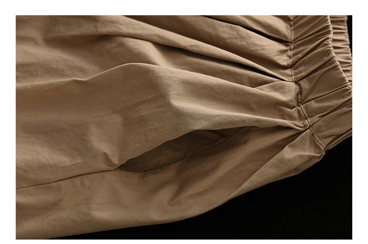 Amax LuluE Fall 2025 Womens Fashion Loose Leisure Cotton Wide Pants Luxury Females Korean Style Classic Trousers Vintage Clothes