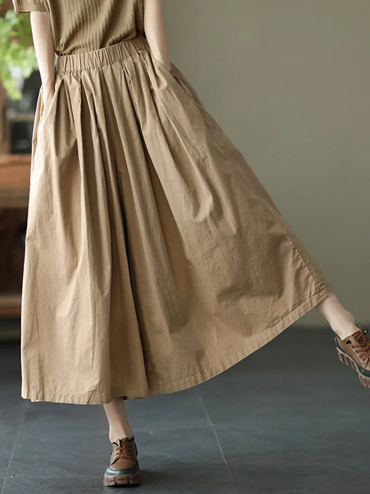 Amax LuluE Fall 2025 Womens Fashion Loose Leisure Cotton Wide Pants Luxury Females Korean Style Classic Trousers Vintage Clothes