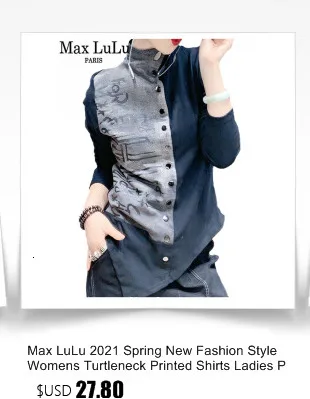 Amax luluE 2023 Punk Streetwear Japanese Womens Fashion Loose Casual Shirts Females Luxury Vintage Classic Blouses Harajuku Tops
