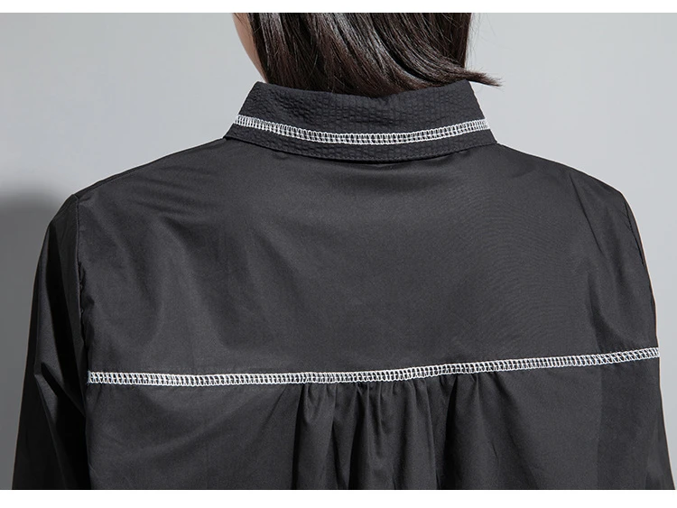 Amax luluE 2023 Punk Streetwear Japanese Womens Fashion Loose Casual Shirts Females Luxury Vintage Classic Blouses Harajuku Tops