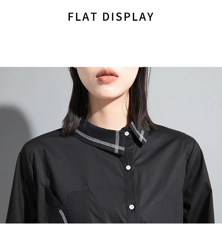 Amax luluE 2023 Punk Streetwear Japanese Womens Fashion Loose Casual Shirts Females Luxury Vintage Classic Blouses Harajuku Tops