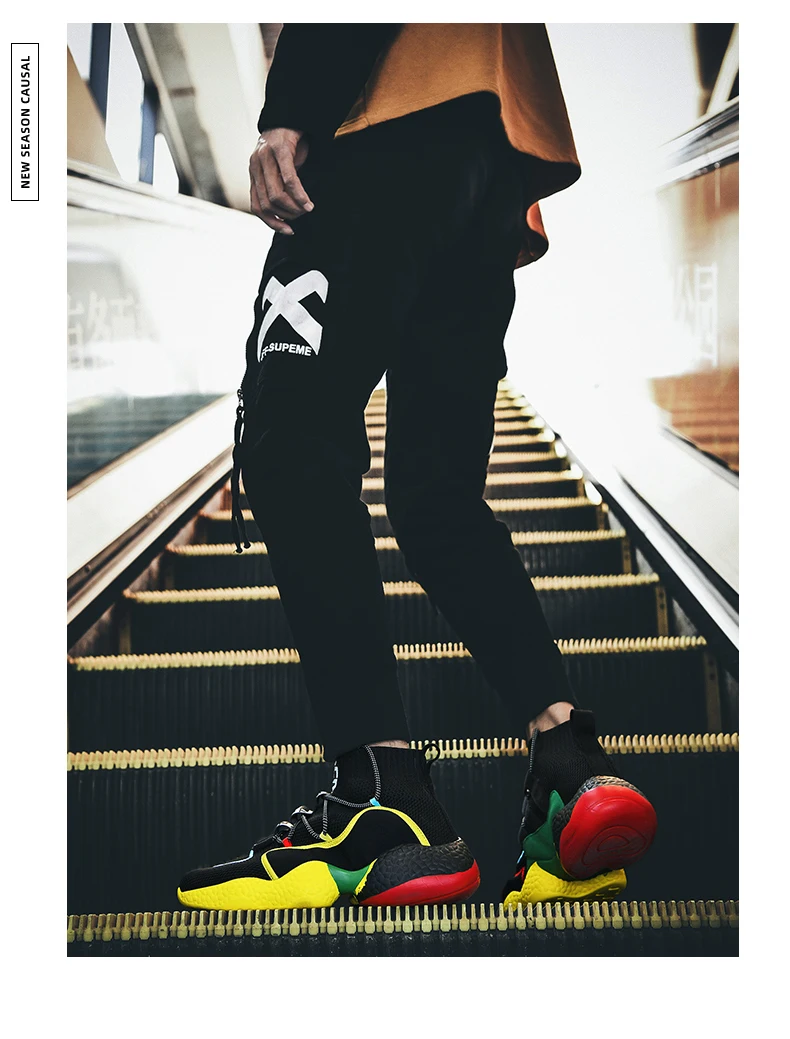 Spring New Men Running Shoes Non Slip Fashion Sneakers Breathable Mesh Soft Sole Casual Athletic Walking Shoes Large Size 39-48