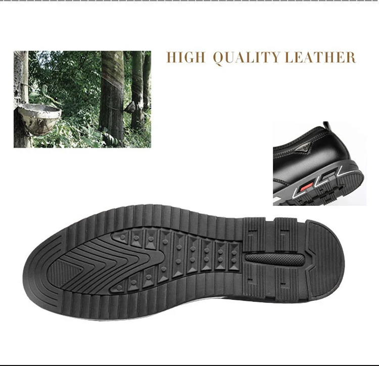 Men's Casual Shoes Black Spring Male Footwear Loafers Soft Bottom Lace Up Outdoor Business Sneakers Shoes For Men Big Size 48