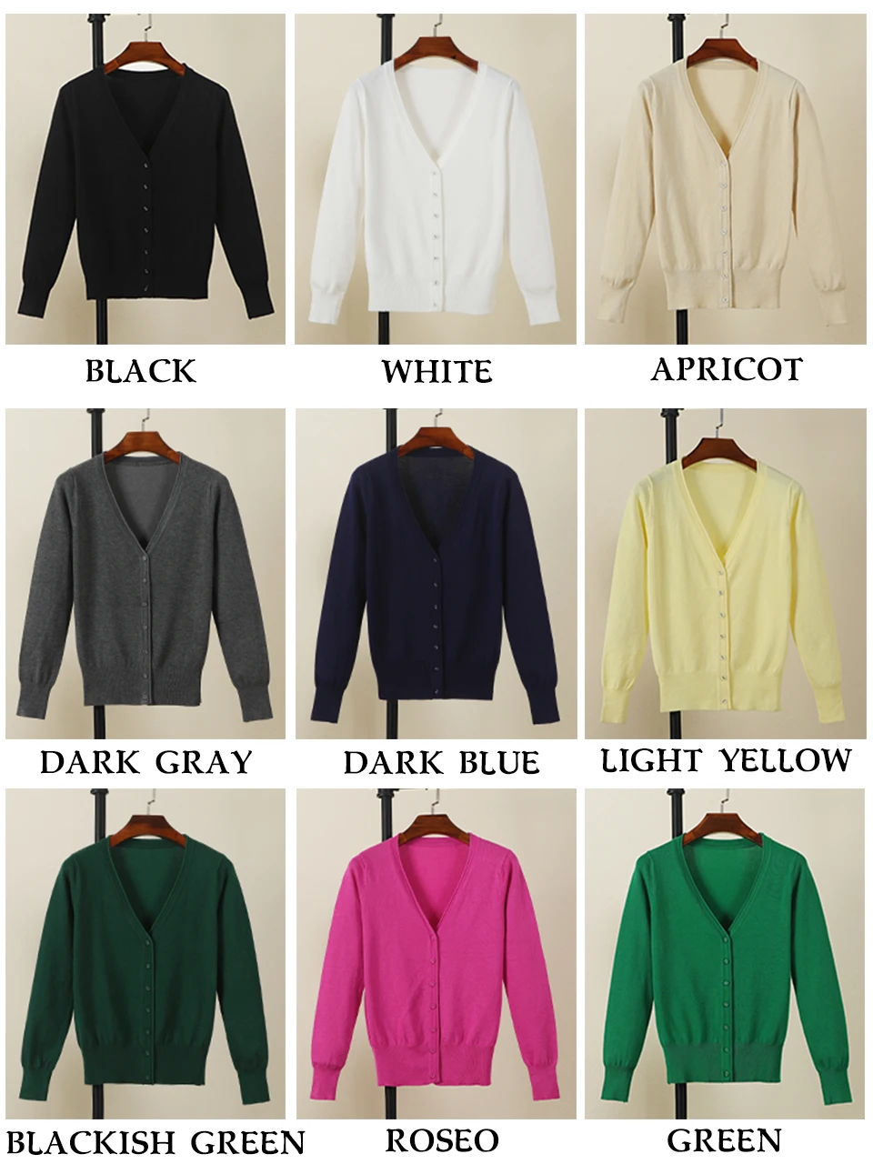 Black Cropped Cardigan Female Clothing Jersey Blouses Women's Coat Spring 2026 Long Sleeve Top Korean Fashion Knitted Sweater