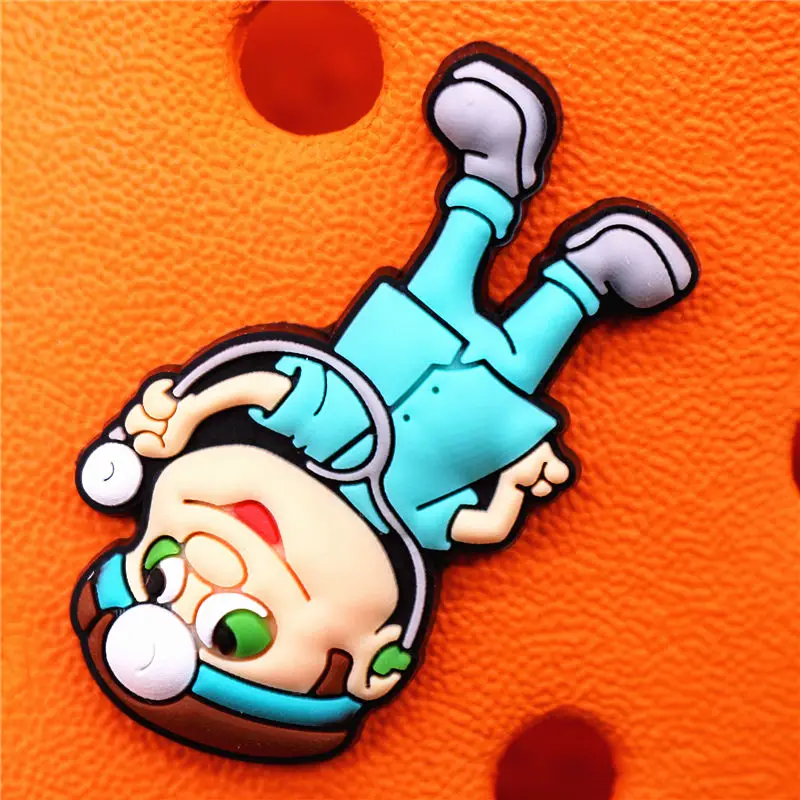 High Quanlity Cartoon Charms Shoes PVC Punk Audio Tape Shoe Decaration Kid's Gift Accessories Perfume Tomato Canned Beer