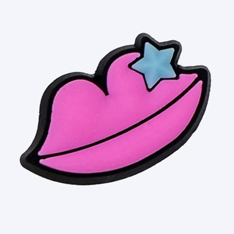 1 Piece Cartoon Kids Cute Shoe Ornament Charm Shoe Decorations Removable PVC Shoe Accessories Buckle Hole Free Shipping