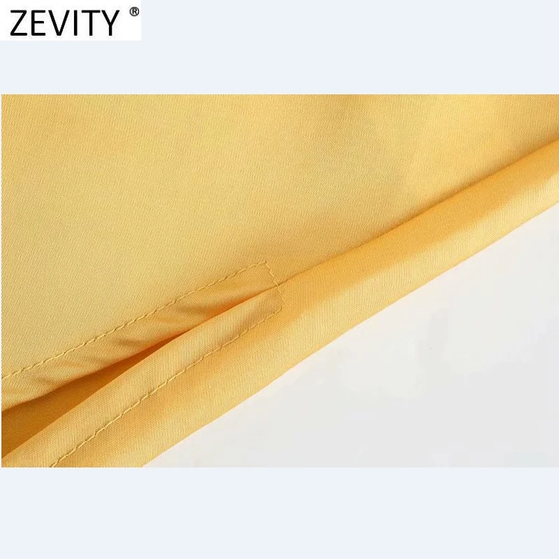 Zevity 2021 Elegant Women French Style Candy Color Split Satin A Line Skirt Faldas Mujer Female Casual Summer Midi Skirts QUN810