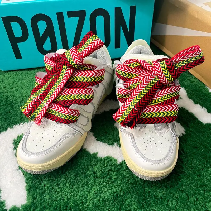 New Flat Shoelaces for Sneakers AF1 Shoe Laces Width 1.5cm/2cm/3cm Shoelace Luxury Brand Laces Shoes 120/140/160cm Strings
