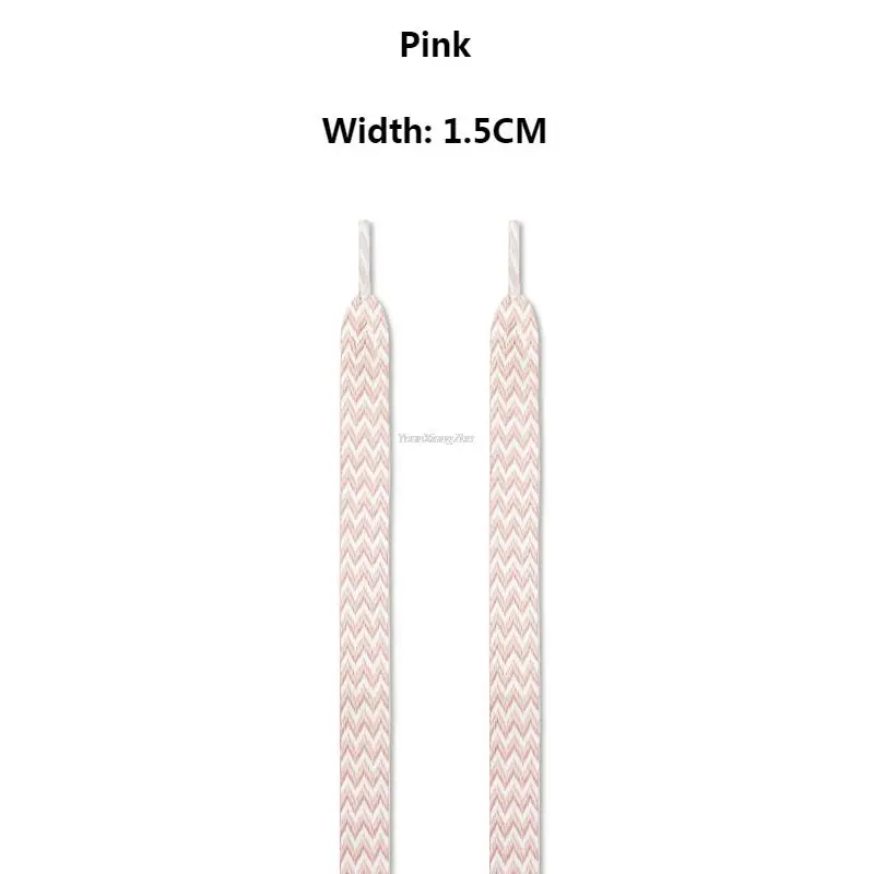 New Flat Shoelaces for Sneakers AF1 Shoe Laces Width 1.5cm/2cm/3cm Shoelace Luxury Brand Laces Shoes 120/140/160cm Strings