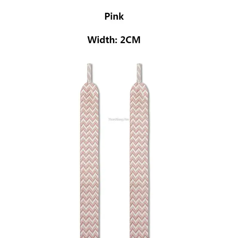 New Flat Shoelaces for Sneakers AF1 Shoe Laces Width 1.5cm/2cm/3cm Shoelace Luxury Brand Laces Shoes 120/140/160cm Strings