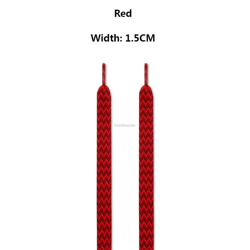 New Flat Shoelaces for Sneakers AF1 Shoe Laces Width 1.5cm/2cm/3cm Shoelace Luxury Brand Laces Shoes 120/140/160cm Strings