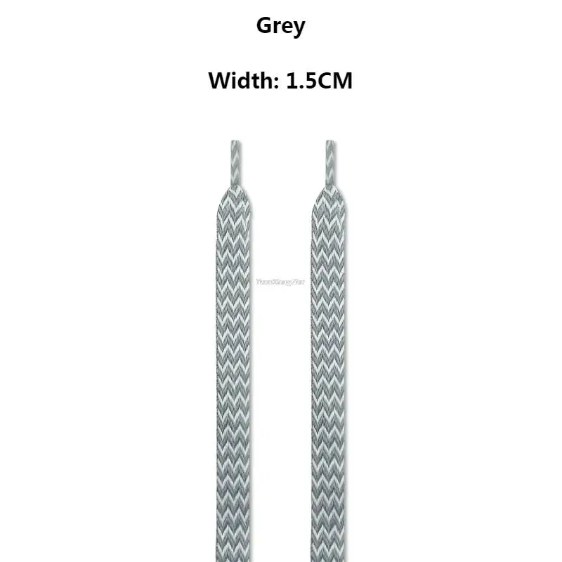 New Flat Shoelaces for Sneakers AF1 Shoe Laces Width 1.5cm/2cm/3cm Shoelace Luxury Brand Laces Shoes 120/140/160cm Strings