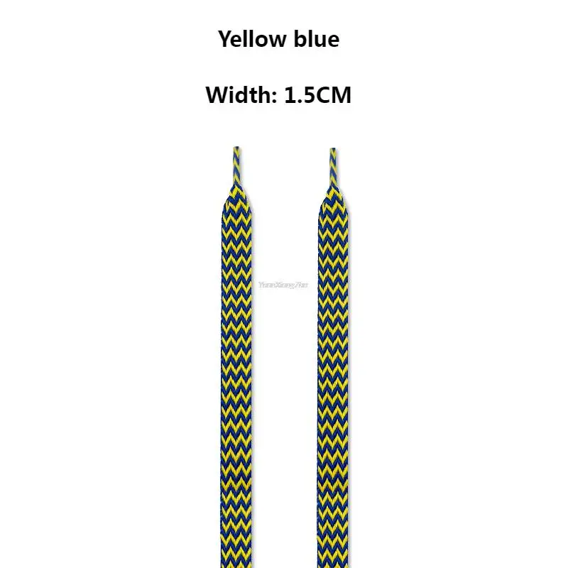 New Flat Shoelaces for Sneakers AF1 Shoe Laces Width 1.5cm/2cm/3cm Shoelace Luxury Brand Laces Shoes 120/140/160cm Strings
