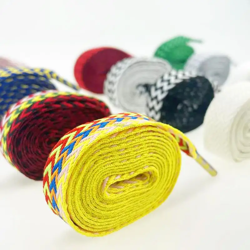 New Flat Shoelaces for Sneakers AF1 Shoe Laces Width 1.5cm/2cm/3cm Shoelace Luxury Brand Laces Shoes 120/140/160cm Strings