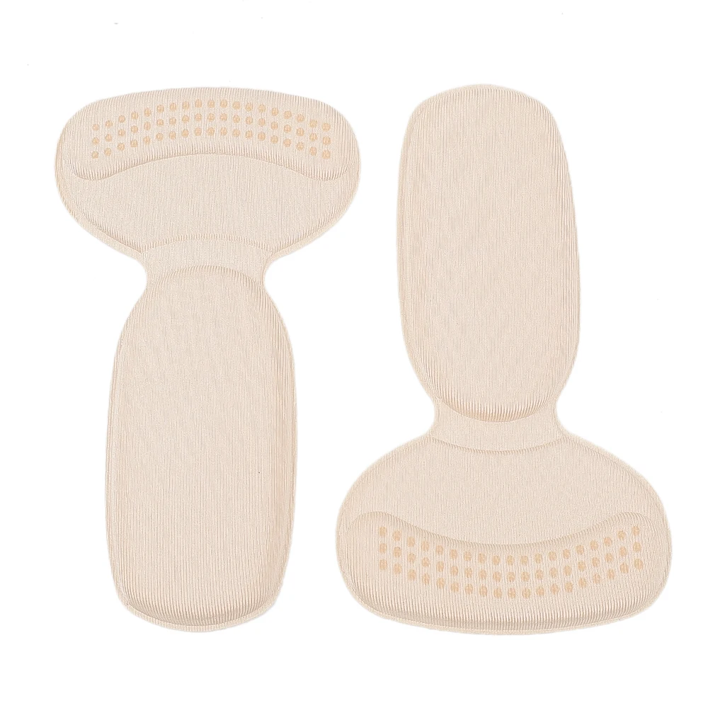 2PCS Heel Stickers Half Insoles for Women Foot Heel Pad Sports Shoe High Heels Back Sticker Pain Relief Protector Cushion Insole
