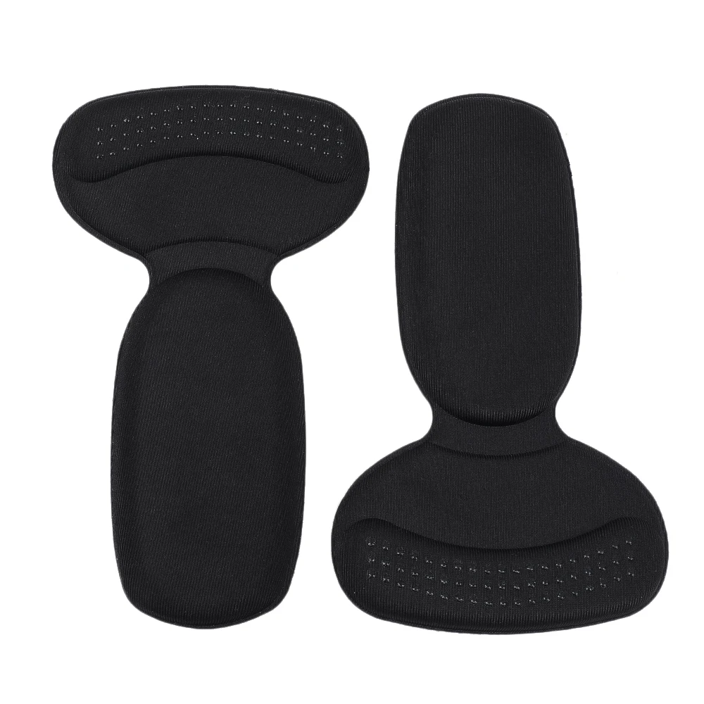 2PCS Heel Stickers Half Insoles for Women Foot Heel Pad Sports Shoe High Heels Back Sticker Pain Relief Protector Cushion Insole