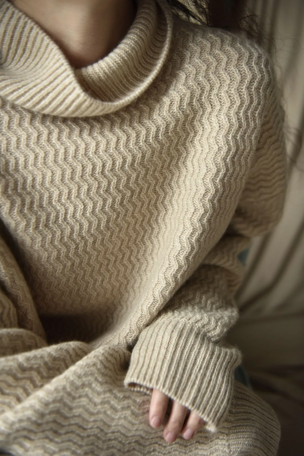 Women Turtleneck Cashmere Sweater Autumn Winter Sloid Color Knitted Jumper Female Casual    Jacquard TurtleneckSweaters 2021