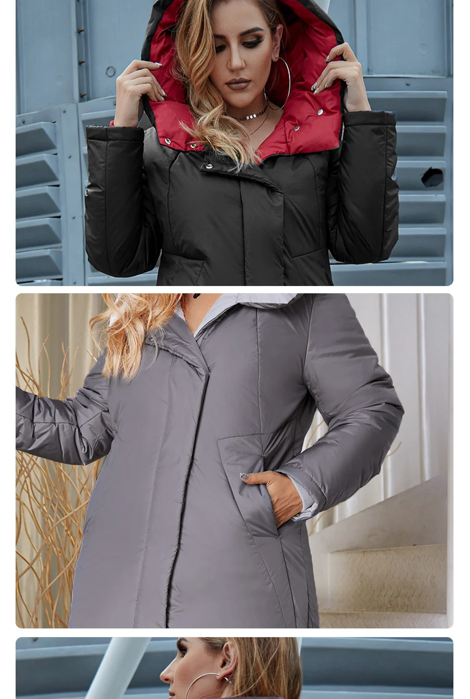 Astrid 2022 New Winter Women's coat women long warm parka fashion thick Jacket hooded Bio-Down Plus size female clothing AT-6703
