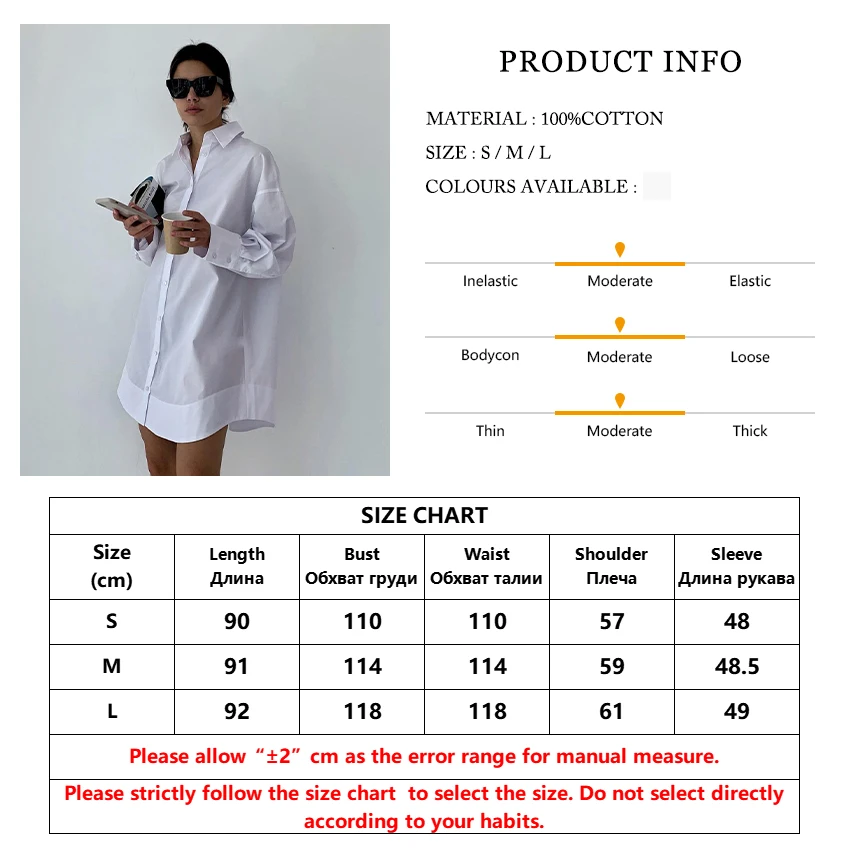 Clacive White Loose Lapel Women'S Shirt 2021 Autumn Long Sleeve Fashion Blouses Casual Office Single-Breasted Shirts Top Woman