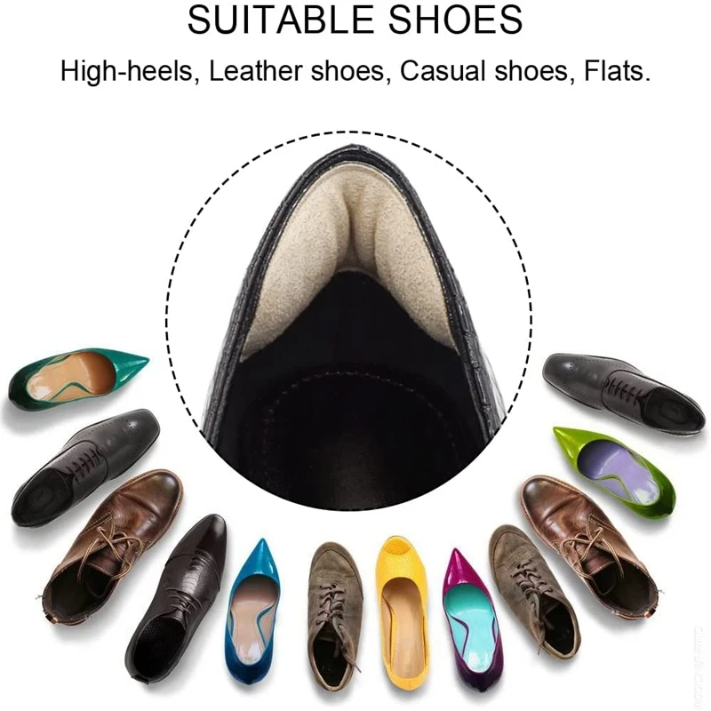 Women Insoles for Shoes High Heel Pad Adjust Size Adhesive Heels Stickers Pads Soft Protector Pain Relief Foot Care Insert Heel