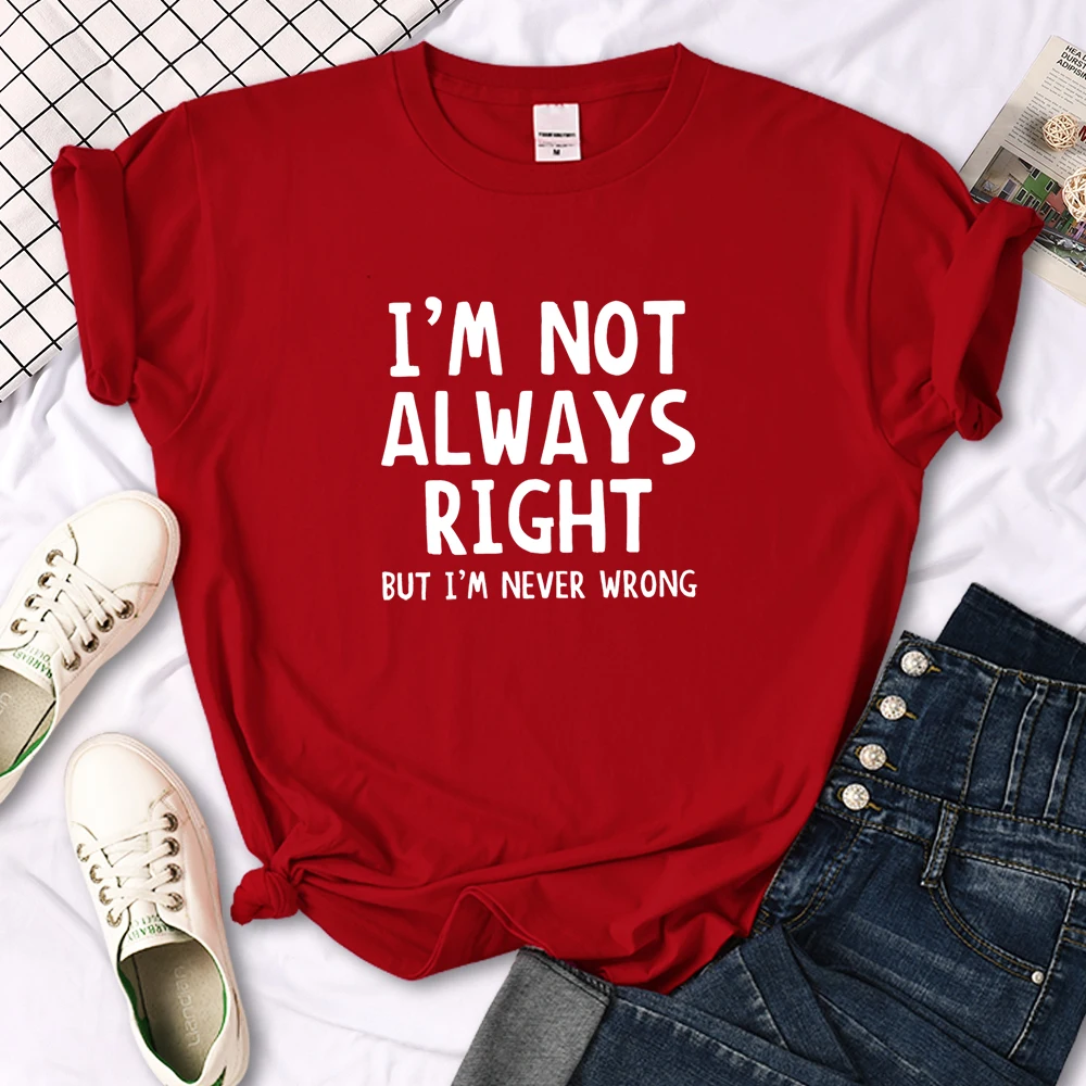 Women's T-Shirt Cool Interesting Letters Printed Tees Female Summer Oversized Tshirt Woman Round Neck Casual Tshirt Tops