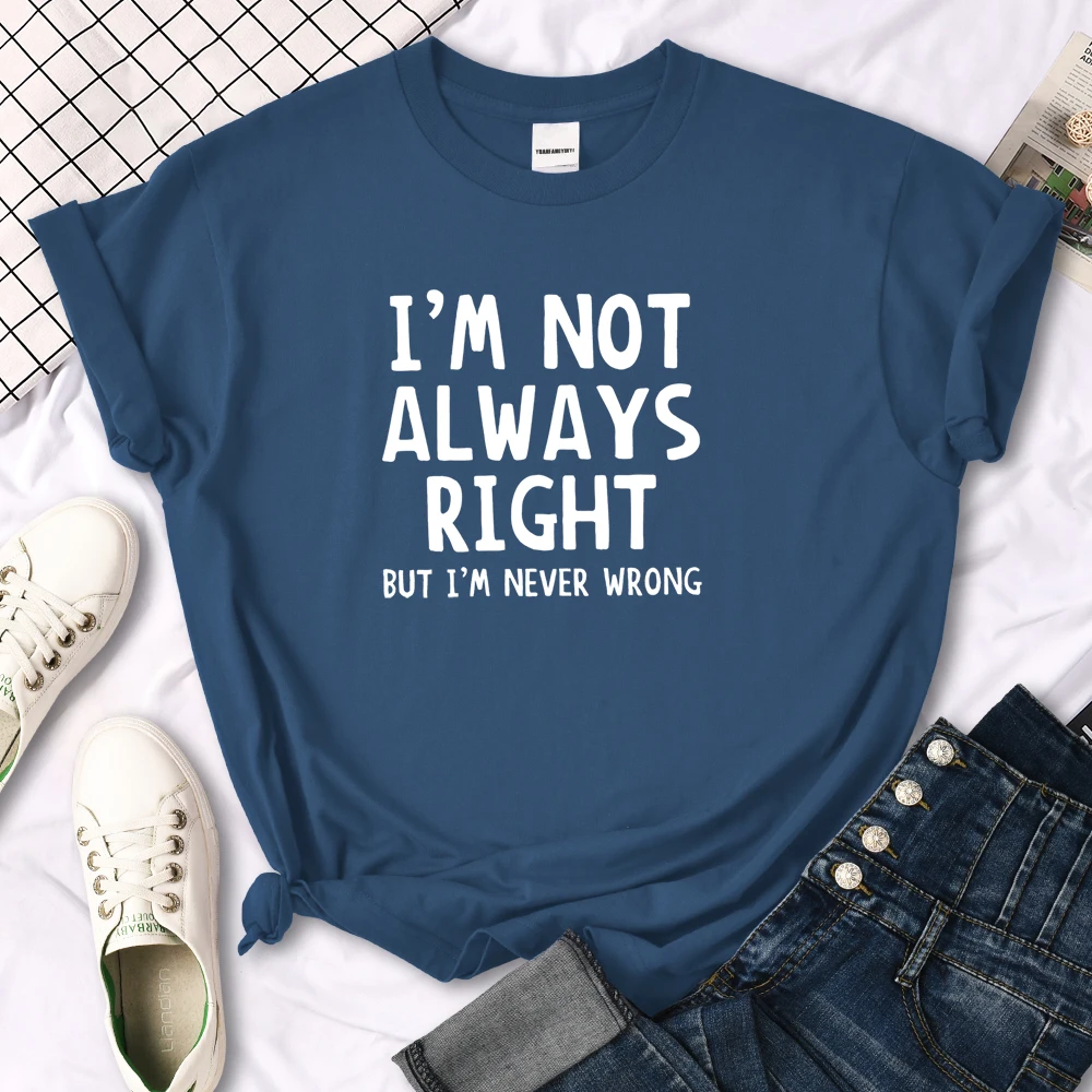 Women's T-Shirt Cool Interesting Letters Printed Tees Female Summer Oversized Tshirt Woman Round Neck Casual Tshirt Tops