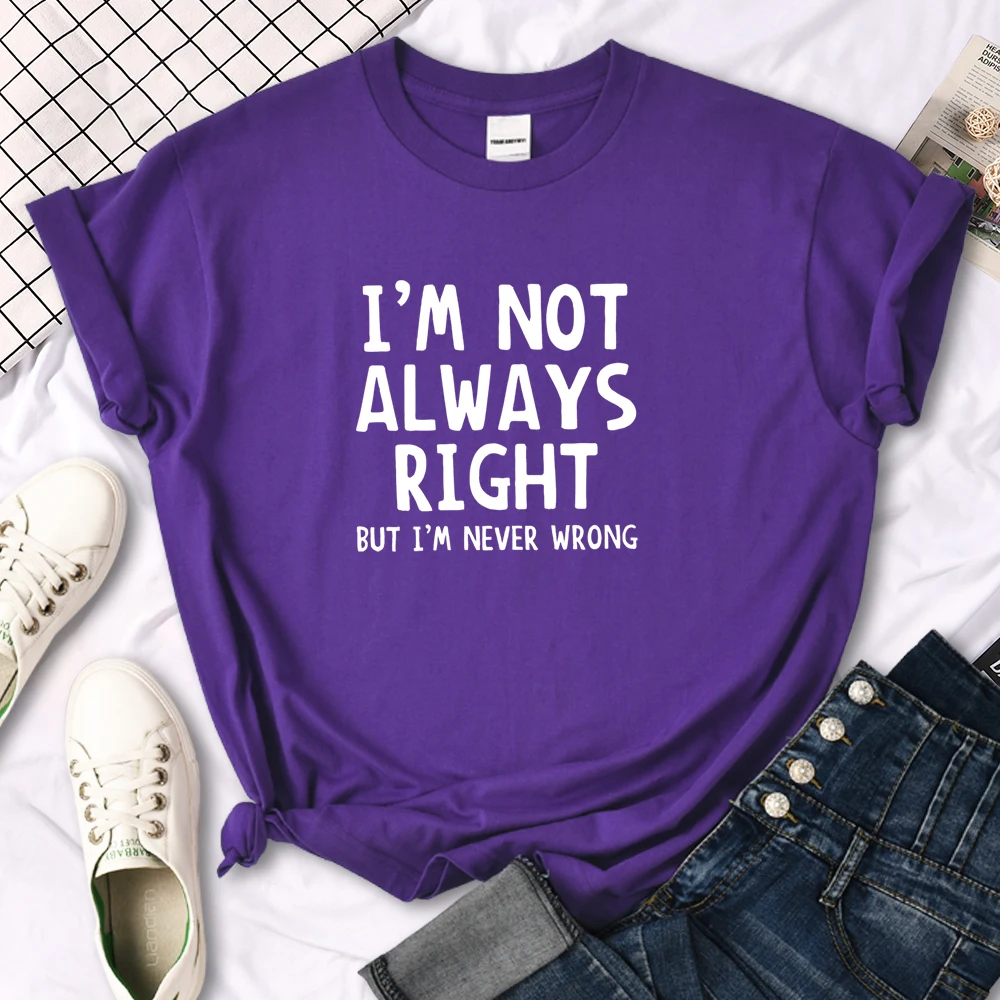 Women's T-Shirt Cool Interesting Letters Printed Tees Female Summer Oversized Tshirt Woman Round Neck Casual Tshirt Tops