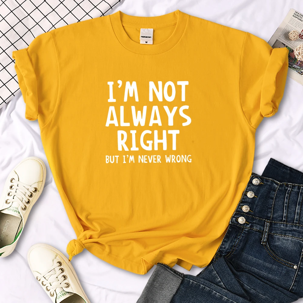 Women's T-Shirt Cool Interesting Letters Printed Tees Female Summer Oversized Tshirt Woman Round Neck Casual Tshirt Tops