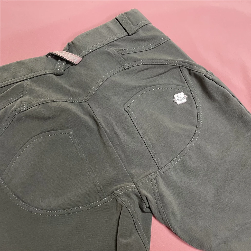 Shascullfites Butt Lift Leggings Fitness Olive Green Naked Feeling Workout Compression Thin Legging