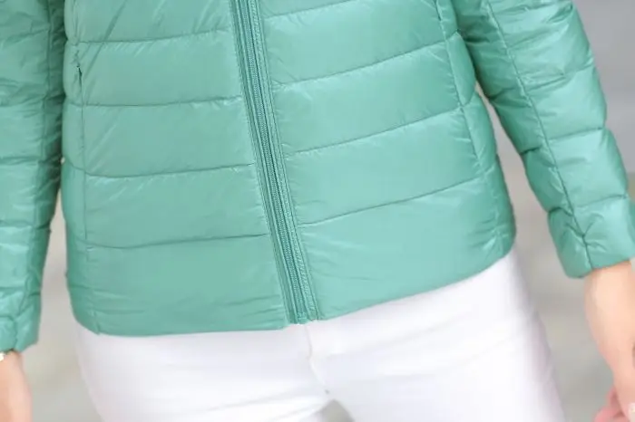 8XL Women White Duck Down Coats 4XL 5XL Female Ultra Light Duck Down Jackets Autumn Winter Warm Stand Collar Hiking Coat Outwear
