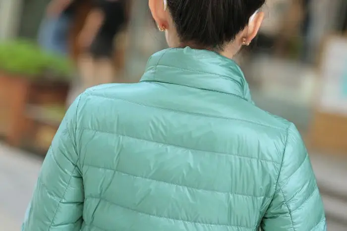 8XL Women White Duck Down Coats 4XL 5XL Female Ultra Light Duck Down Jackets Autumn Winter Warm Stand Collar Hiking Coat Outwear