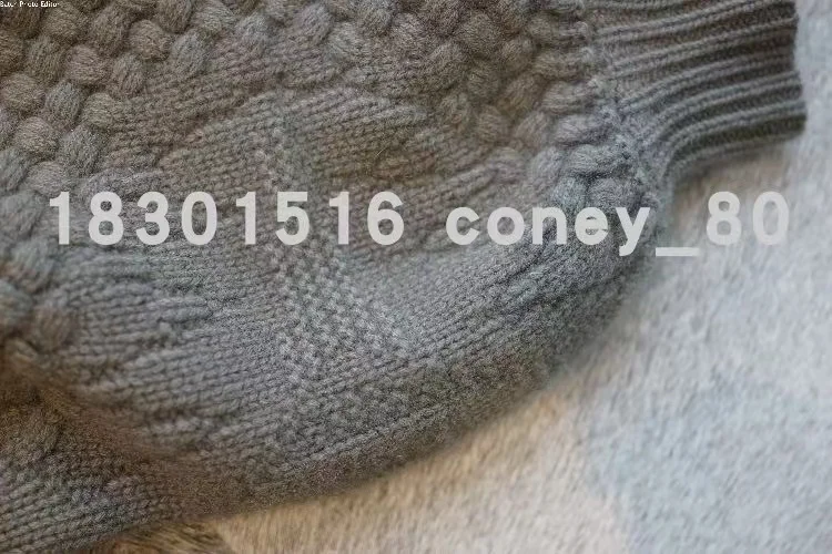 European goods heavy knit cashmere cardigan women loose wool coat autumn winter languid lazy long belt thick coat