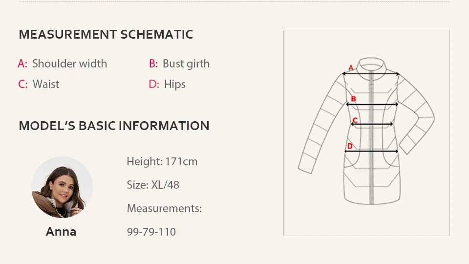 HaiLuoZi 2022 New Winter Women's Coat High Collar Plus Size Thick Fashion Side Zipper Female Clothing Parkas Women Jackets 6079