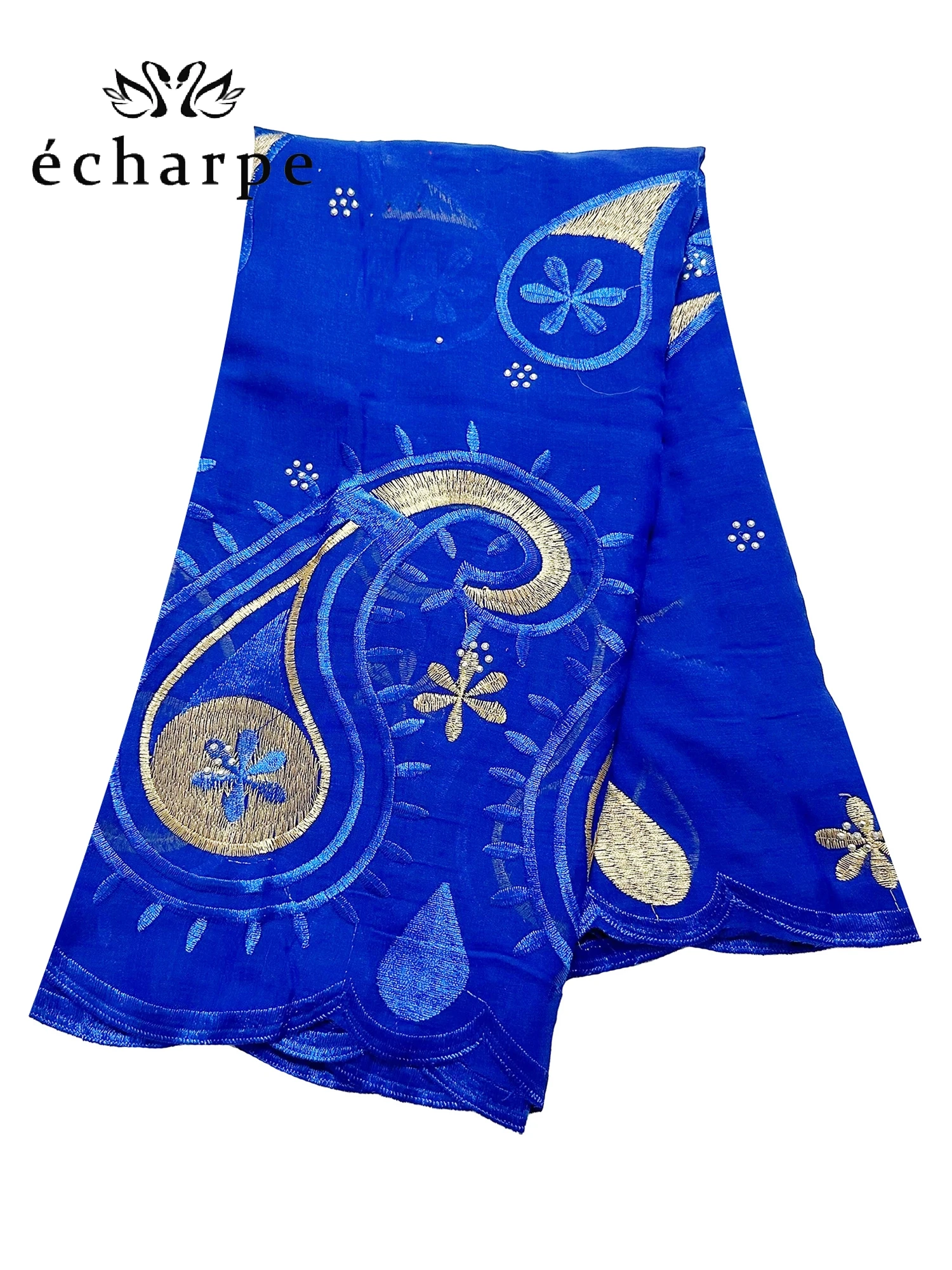 2024 New Dubai Scarf For Muslim Women African Cotton Hijab Islam Hijab Pashmina Turban Headscarf Embroidery Shawls